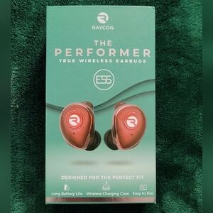 Raycon The Performer E55 True Wireless Earbuds - Red
